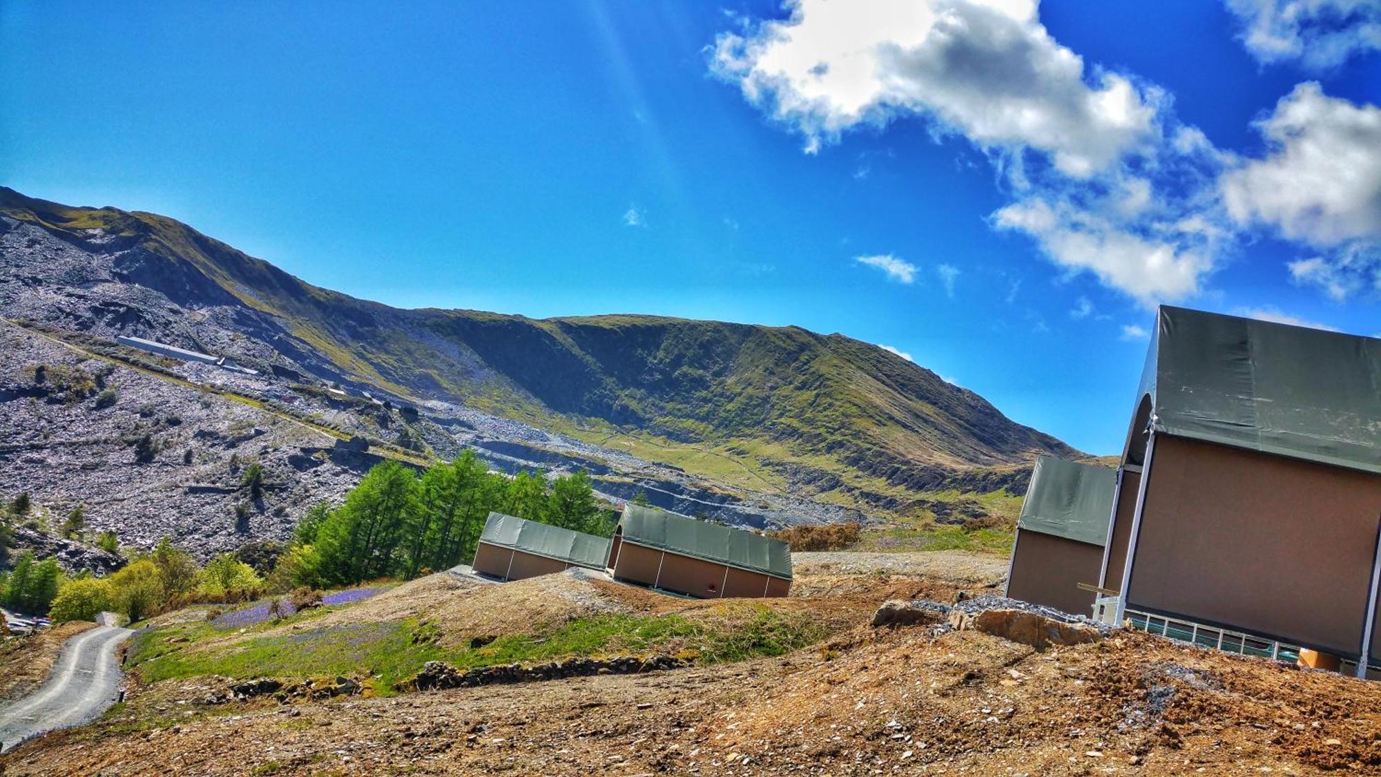 Hotel Llechwedd Glamping Blaenau Ffestiniog Zewnętrze zdjęcie